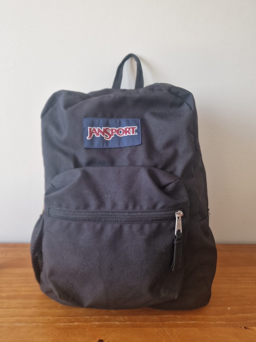 JanSport Cross Town Black Backpack